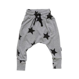 Nununu Star Baggy Pants Heather Grey (Summer Weight)